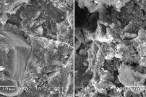  Composite cements S3c and S2b (right) with GBFS and steel slag 