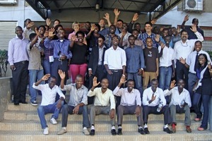  1 Students and lecturers of the training courses 