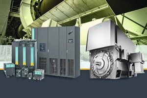  Sinamics drive control and H-compact-plus motor from Siemens 