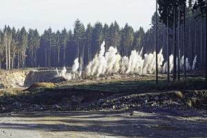  Overburden blasting at SHI 