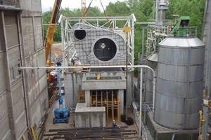  2	Installation of the kiln hood 