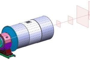  1 Structure including axis, nodes and interfaces 