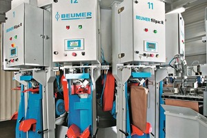  The Beumer Group has incorporated the fillpac rotary filling machine in its product portfolio, and has equipped it with extensive features 