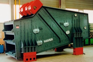  9 Haver Niagara clinker screen, with three decks 