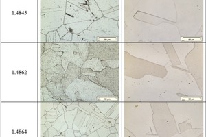  	Ergebnisse nach Auslagerung für 200 h bei 700 °C &amp; 1000 °C in aufstickender Atmosphäre, LOM, 500x 