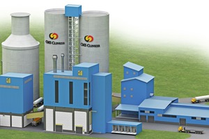  5 Draft layout of the new cement grinding plant for Cahya Mata Sarawak 