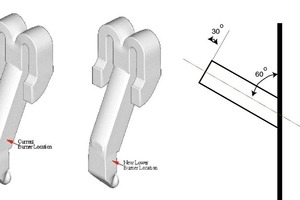  5 Lower petcoke burner location and its orientation 