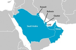  1 Map of the GCC countries 