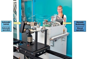  POLAB® APM automatic sample preparation system with automatic operation and manual operation sides 