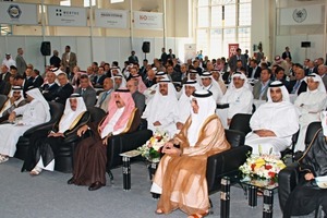  3	The audience during the opening ceremony  