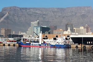  The Basil Read vessel “NP Glory 4” shortly before making its first voyage 