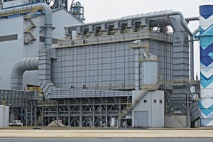  Filter bag house of a Korean cement plant 