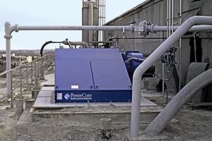  1 PowerCore® CPV unit used in the cement industry 