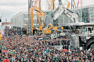  This year’s bauma was again very well ­attended 