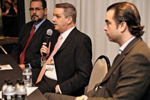 2 Márcio Lario, ­Álvaro Lorenz and Robert ­Madeira (from left to right) 