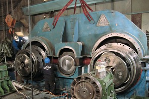  9 After final assembly, the mill underwent a six-hour test at full load; vibration and trend measurements indicated a significant improvement 