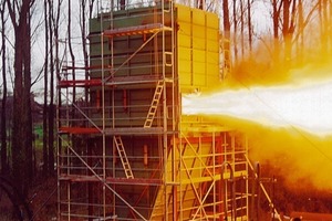  2	Explosion test on a prototype of module designed CombiJet series  