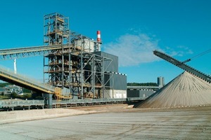  	Schlackemahlanlage mit Loesche-Mühle in Rouen, Frankreich ­(Loesche) 