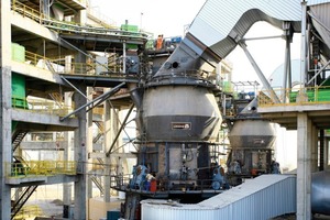  13	Vertikal mill for clinker grinding at Ras-Al-Khaimah in VAE ­(Loesche) 