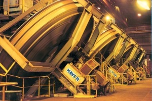 Bei der Tochtergesellschaft in Brasilien HAVER &amp; BOECKER Latinoamericana werden Pelletierteller mit einem Durchmesser von 7,5 Metern und einer Leistung von 150 t/Std. für die Herstellung von Eisenerz­pellets gebaut.  