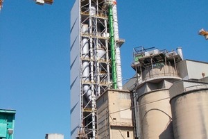  	A TEC Suspensions-Wärmetauscher bei Lafarge Zement  
