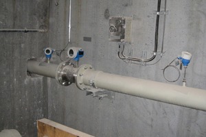  2 Pressure, volume flow and temperature ­measuring for pneumatic conveyance 