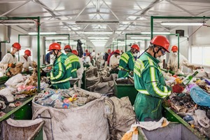  Geocycle’s sorting line in Belgrade 