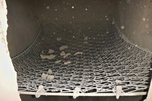  Multi-mesh safety net as installed 
