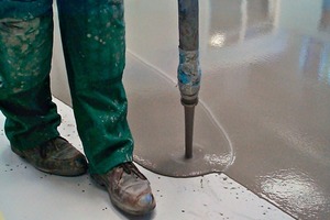  3	Self-levelling floor screed  