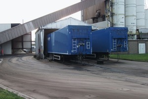  1 Solid Recovered Fuel (SRF) is supplied in moving-floor semi-trailers 