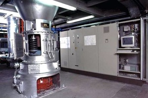  Zur Vorbereitung des Kohlestaubs dient eine Kugelmühle vom Typ EM 17  