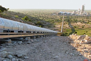  Das Werk Ait Bahia von Italcimenti in Marokko 