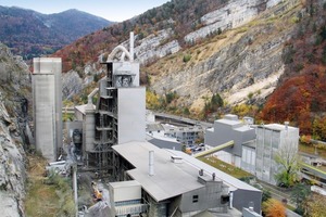  1	Overall view of the Reuchenette cement plant after completion of Project 880 RO3 