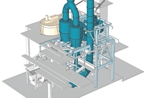  System layout with the new separator circuitalongside the old Heyd separators 