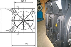  	Wartungsöffnung (ZS XXL 1000 x 1200 mm, Bauhöhe 1300 mm) 