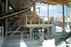  The Metso HP100 cone crusher 