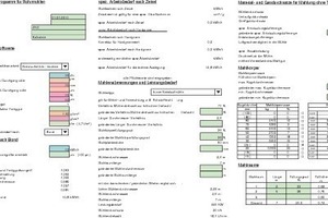  1	Calculation program for tube mills 