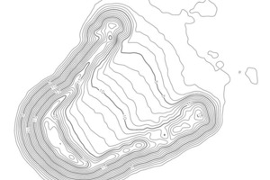  4 Raw material pile topography 