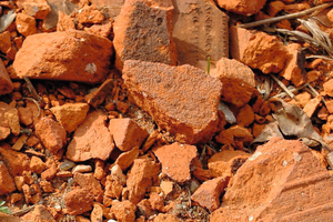  Mineral break from brick production 