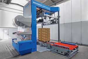  3 The easy, intuitive and reliable operation of the Beumer stretch hood A is especially appealing to customers  