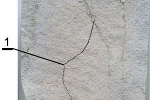  	Makrorisse eines Branntkalks aus Jura-Kalkstein (1) 