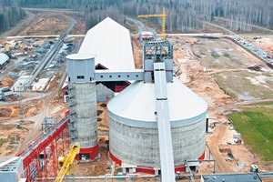  Die neue Produktions­linie des Belarus Cement Plant ist mit neuester Kohlebrenntechnologie ausgerüstet 