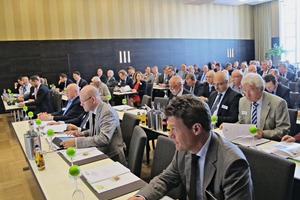  The auditorium during the association’s annual general assembly in Bremen 