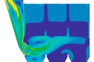  3	Flow simulation – optimised variant 