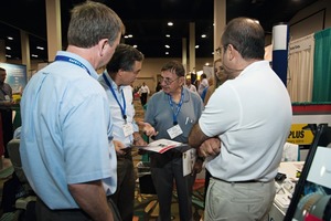  Time and opportunity for technical discussions were given at the parallel held exhibition 