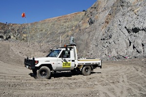  I-Site™ Drive provides a continuous survey solution for fast, frequent stockpile volume reporting 