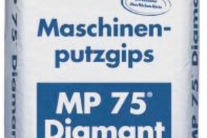  1	MP 75 machine-applied plaster with increased surface strength 