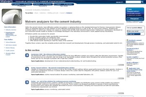  Neue Webseiten für die Zementindustrie 