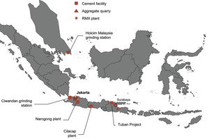  Aktivitäten von Holcim Indonesia (Quelle: Holcim) 