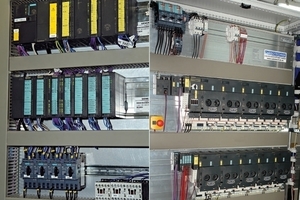  Für die Heißgaserzeuger wird die Simatic S7-315 F 2DP/PN (a) standardmäßig eingesetzt. Der Durchsatz an fluidisiertem Staub-Luft-Gemisch wird über die Drehzahl der Dosierscheibe bestimmt. Dabei eignet sich der Frequenzumrichter für die ET 200S (b) sehr gut, weil er einfach an die Kopfbaugruppe angereiht werden kann und Platz spart 